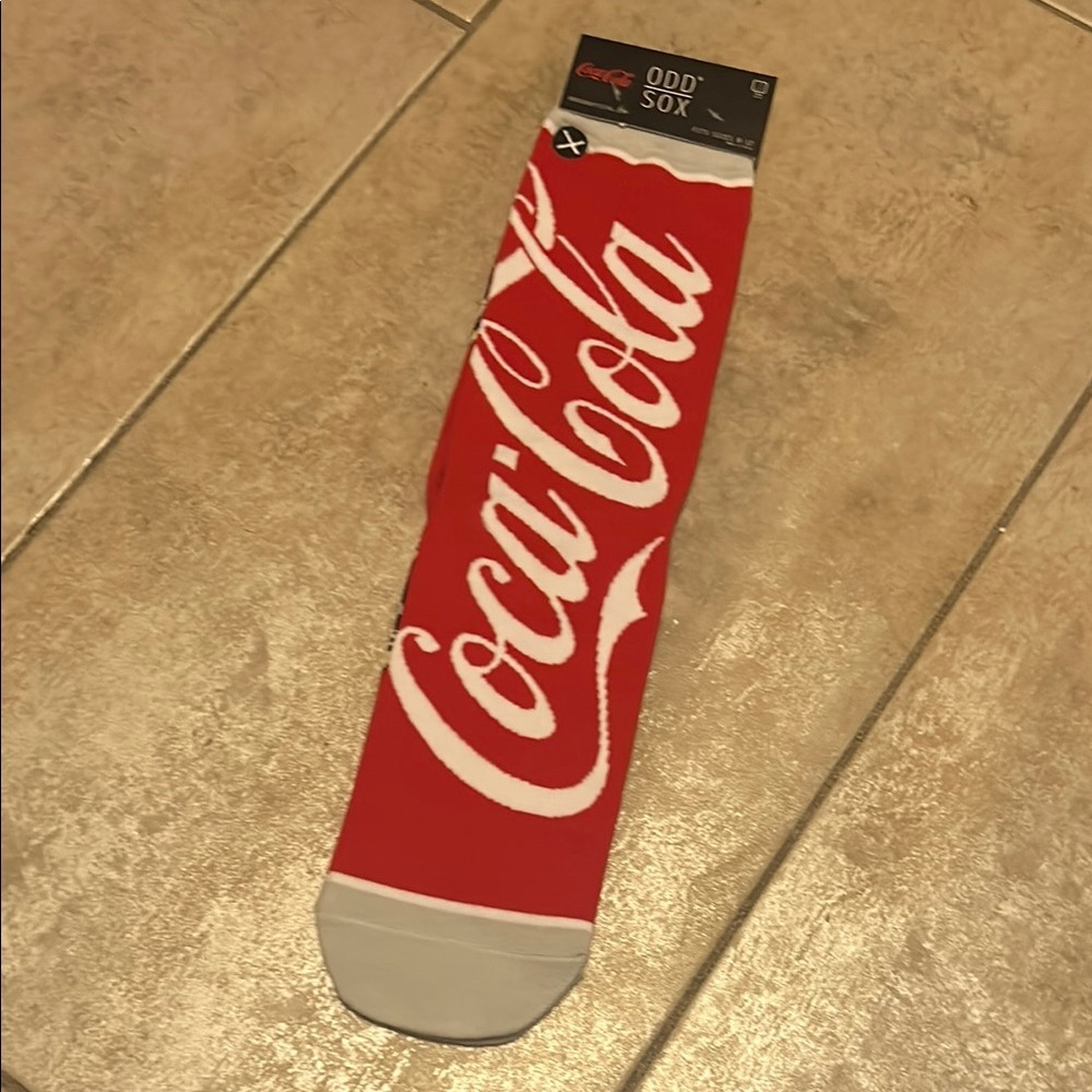 Odd Sox Coca-Cola Red Socks